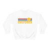 California Sweatshirt - Retro Sunrise Unisex