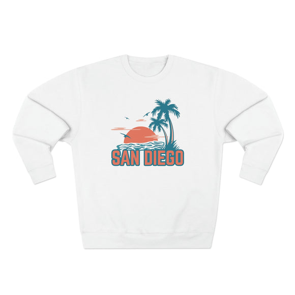 Premium San Diego, California Sweatshirt - Unisex Premium Crewneck Sweatshirt