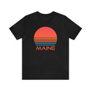 Maine T-Shirt - Retro 80s Unisex Maine Shirt-25