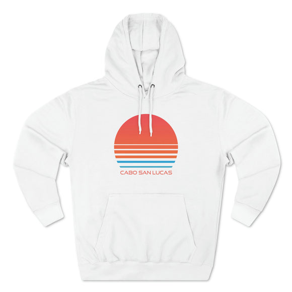 Premium Cabo San Lucas, Mexico Hoodie - Retro 80s Unisex Sweatshirt