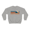 California Sweatshirt - Retro Mountain Unisex