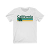 California T-Shirt - Retro Camping Adult Unisex California T Shirt
