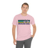 Jackson Hole T-Shirt - Retro Mountain Bike Adult Unisex Jackson Hole, Wyoming T Shirt