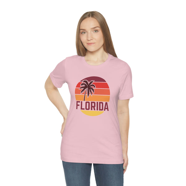 Florida T-Shirt - Retro Palm Tree Unisex Florida Shirt
