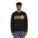 Lake of the Ozarks, Missouri Sweatshirt - Retro Sunrise Crewneck-11