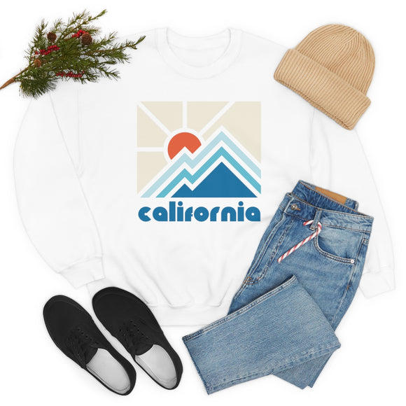 California Sweatshirt - Mountain & Sun Unisex
