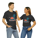 Southampton, New York T-Shirt - Retro Palm Tree & Beach Unisex Southampton Shirt-82