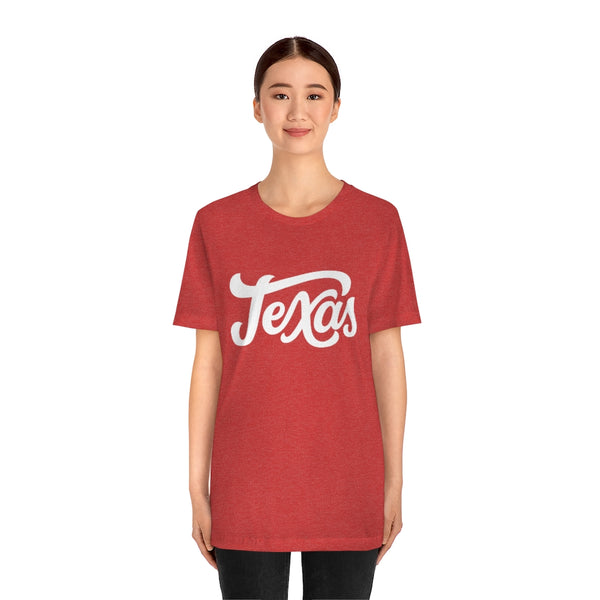 Texas T-Shirt - Hand Lettered Unisex Texas Shirt