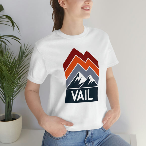 Vail, Colorado T-Shirt - Retro Mountain Unisex Vail Shirt