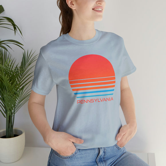 Pennsylvania T-Shirt - Retro 80s Unisex Pennsylvania Shirt