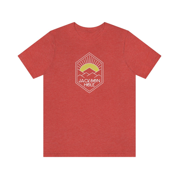 Jackson Hole, Wyoming T-Shirt - Sun Unisex Jackson Hole Shirt