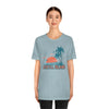 Jekyll Island, Georgia T-Shirt - Retro Palm Tree & Beach Unisex Jekyll Island Shirt