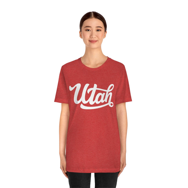 Utah T-Shirt - Hand Lettered Unisex Utah Shirt