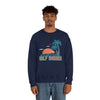 Gulf Shores, Alabama Sweatshirt - Unisex Retro Palm Tree Crewneck Gulf Shores Sweatshirt