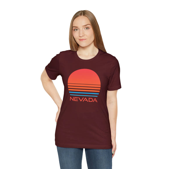 Nevada T-Shirt - Retro 80s Unisex Nevada Shirt