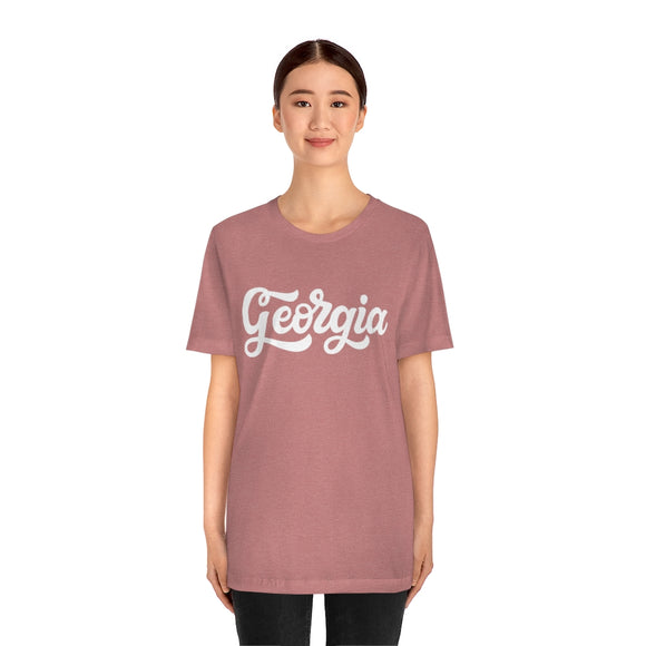 Georgia T-Shirt - Hand Lettered Unisex Georgia Shirt
