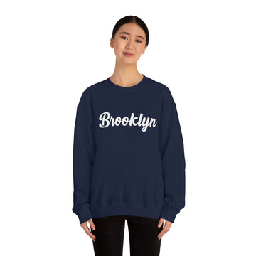 Brooklyn, New York Sweatshirt - Retro Sunset Unisex - 0