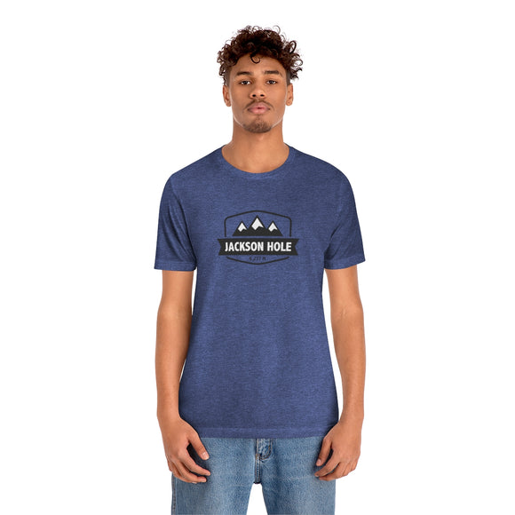 Jackson Hole, Wyoming T-Shirt - Altitude Badge Unisex Jackson Hole Shirt