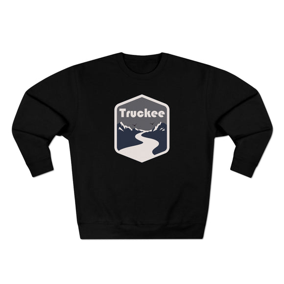 Premium Truckee, California Crewneck Sweatshirt - Retro Unisex Sweatshirt