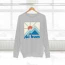 Premium Ski Bum Crewneck Sweatshirt - Retro Unisex Sweatshirt-9