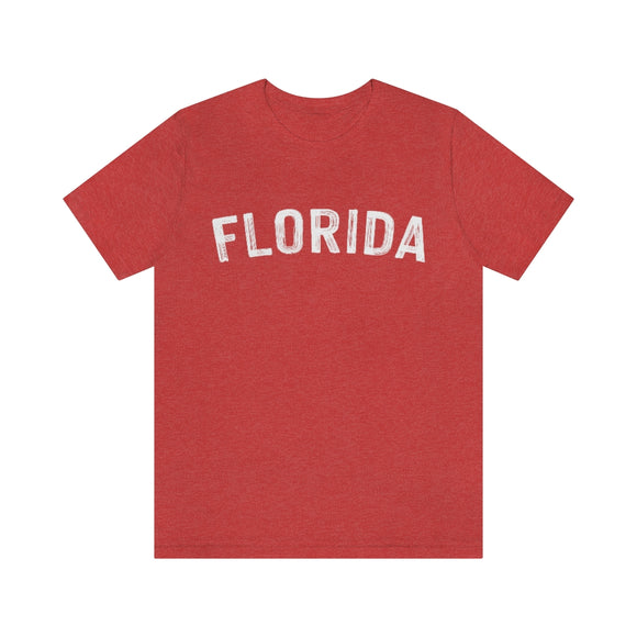 Florida T-Shirt - Paint Text Unisex Florida Shirt
