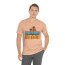Miami, Florida T-Shirt - Retro Palm Tree Unisex Miami Shirt-5
