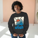 Premium Utah Crewneck Sweatshirt - Retro Unisex Sweatshirt-16