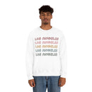 Los Angeles, California Sweatshirt - Retro Five Color Unisex-3