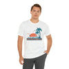 Huntington Beach, California T-Shirt - Retro Palm Tree & Beach Unisex Huntington Beach Shirt
