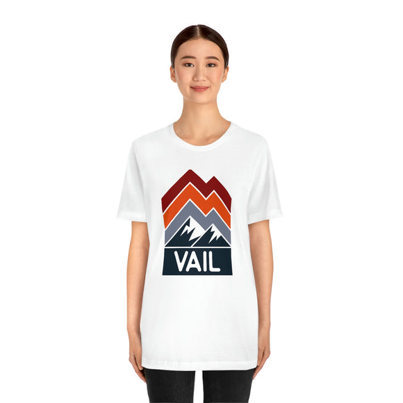 Vail, Colorado T-Shirt - Retro Mountain Unisex Vail Shirt