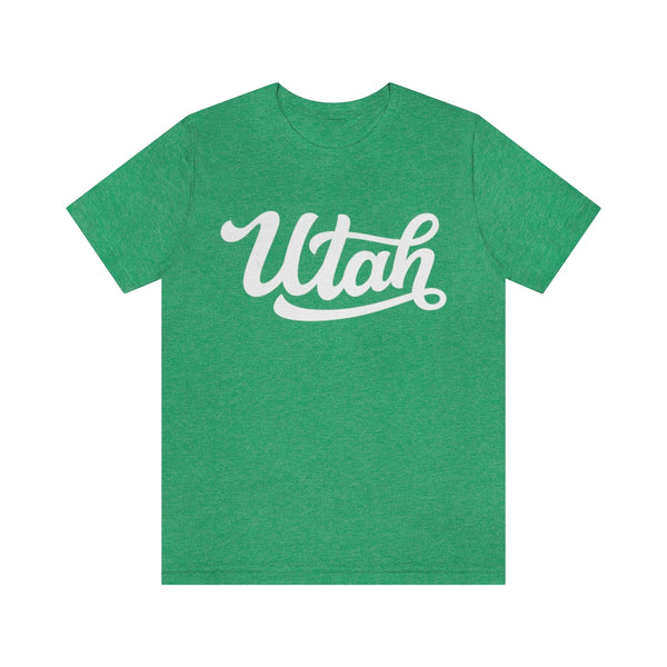 Utah T-Shirt - Hand Lettered Unisex Utah Shirt