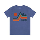 Idaho T-Shirt - Retro Mountain Unisex Idaho Shirt-46