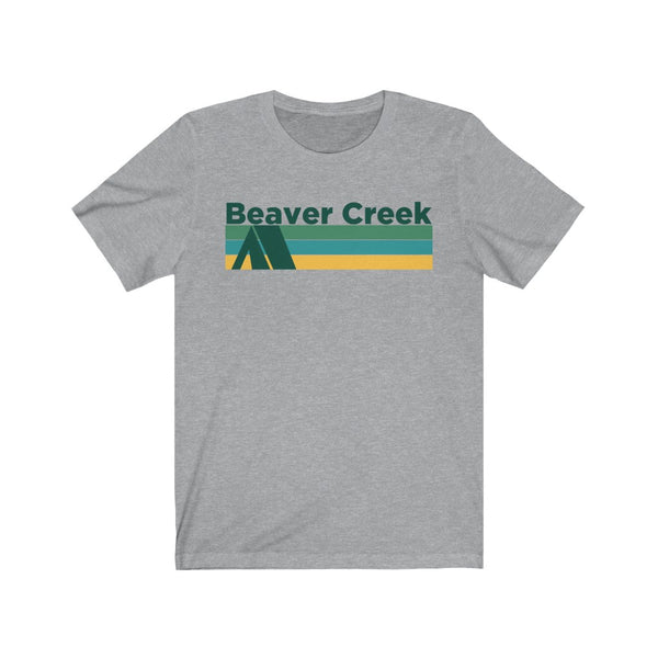 Beaver Creek, Colorado T-Shirt - Retro Camping Adult Unisex Beaver Creek T Shirt