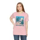 Southampton, New York T-Shirt - Retro Palm Tree & Beach Unisex Southampton Shirt-113