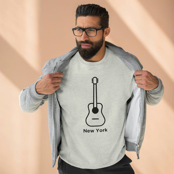 Premium New York Crewneck Sweatshirt - Retro Unisex Sweatshirt