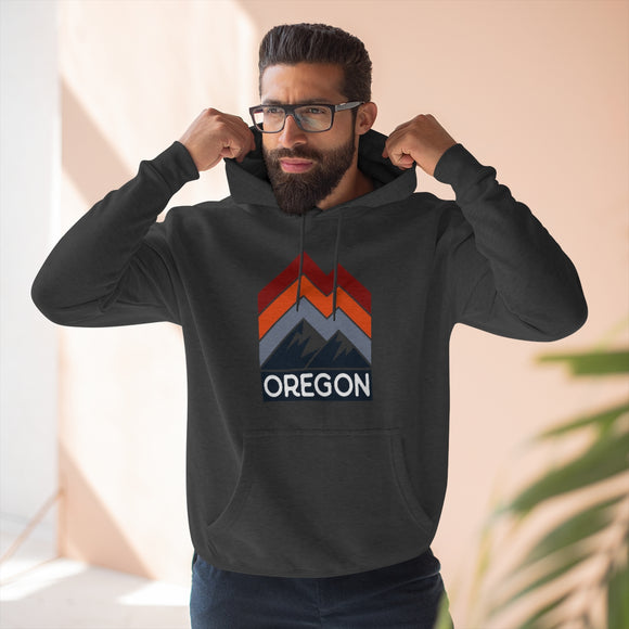 Premium Oregon Hoodie - Retro Unisex Sweatshirt
