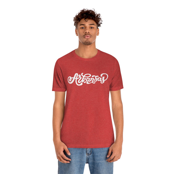 Arkansas T-Shirt - Hand Lettered Unisex Arkansas Shirt