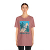Solana Beach, California T-Shirt - Retro Palm Tree & Beach Unisex Solana Beach Shirt