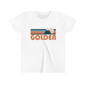 Golden Youth T-Shirt - Retro Mountain Colorado Kid's TShirt
