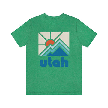Buy heather-kelly Utah Shirt, Utah Retro T-Shirt, Colorful Utah tee, Utah Mountain Shirt