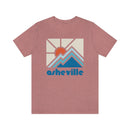 Asheville Shirt, North Carolina Retro T-Shirt, Colorful North Carolina tee, Asheville Mountain Shirt-7