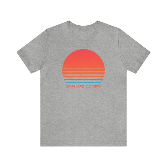 San Luis Obispo, California T-Shirt - Retro 80s Unisex San Luis Obispo Shirt