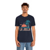 La Jolla, California T-Shirt - Retro Palm Tree & Beach Unisex La Jolla Shirt