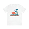 Longboat Key, Florida T-Shirt - Retro Palm Tree & Beach Unisex Longboat Key Shirt