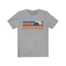 Bozeman, Montana T-Shirt - Retro Mountain Adult Unisex Bozeman T Shirt-4