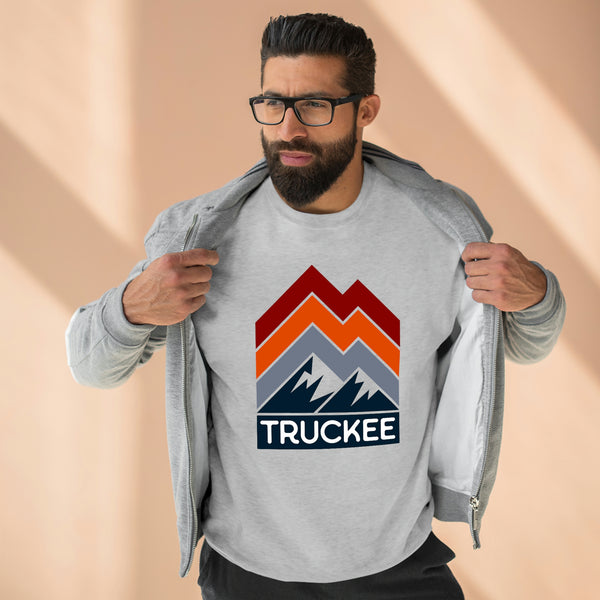 Premium Truckee Sweatshirt - Retro Unisex Premium Crewneck Truckee, California Sweatshirt