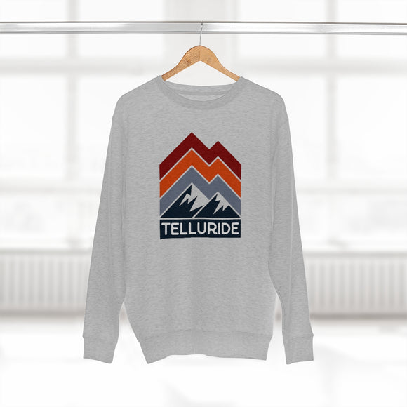 Premium Telluride Sweatshirt - Retro Unisex Premium Crewneck Telluride, Colorado Sweatshirt