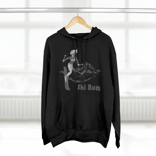 Premium Ski Bum Hoodie - Retro Unisex Sweatshirt