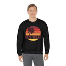 Key West, Florida Sweatshirt - Unisex Retro Palm Tree Crewneck Key West Sweatshirt-14