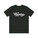 Wyoming T-Shirt - Hand Lettered Unisex Wyoming Shirt-7